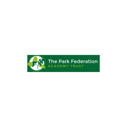 The Park Federation Academy logo on the Technology Books for Children website