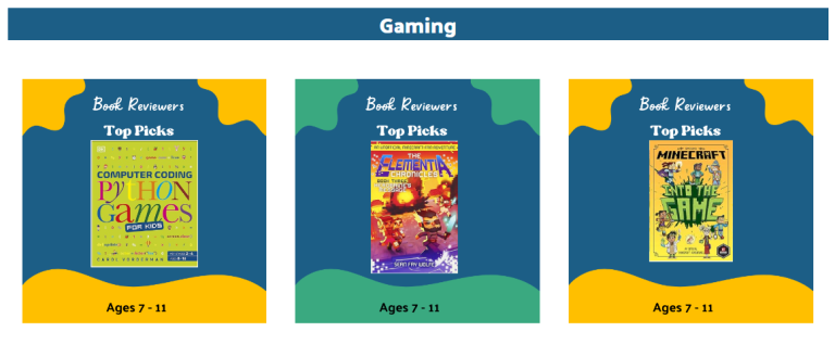 Tech themed Books on the Technology Books for Children website