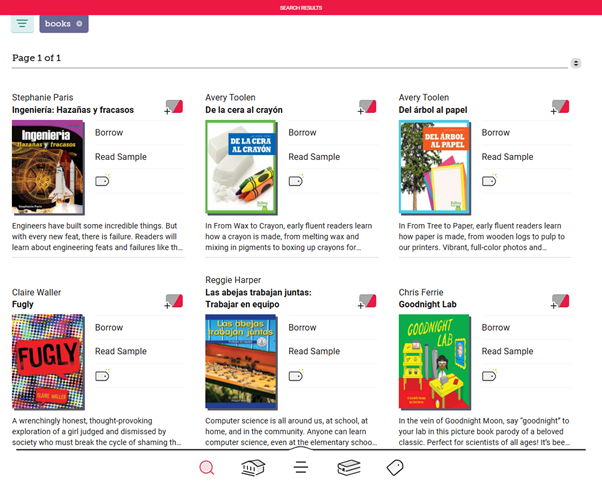 Libby App - Technology Books for Children