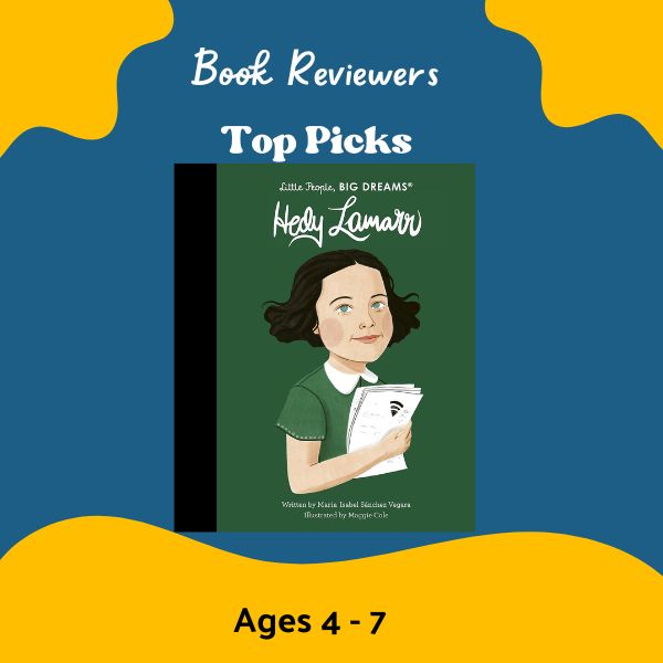 hedy lamarr, kids books on technology