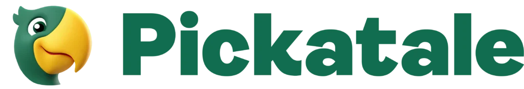 Pickatale logo digital reading platform partner for Technology Books for Children