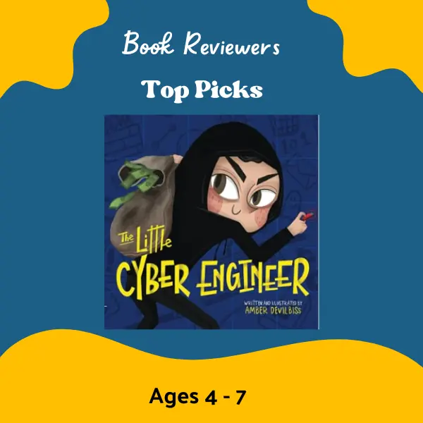 The Little Cyber Engineer by Amber DeVilbiss, recommended technology book for children aged 4–7.