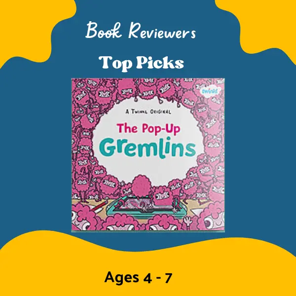 The Pop-Up Gremlins featured as a Technology Books for Children Book Reviewers’ Top Pick for ages 4–7.